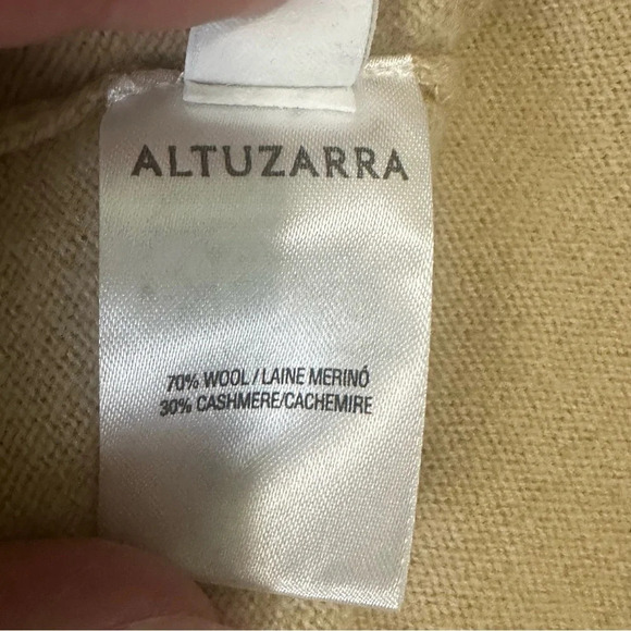 Altuzarra Nasrin Cold-Shoulder Sweater. Size Medium. - Picture 7 of 7